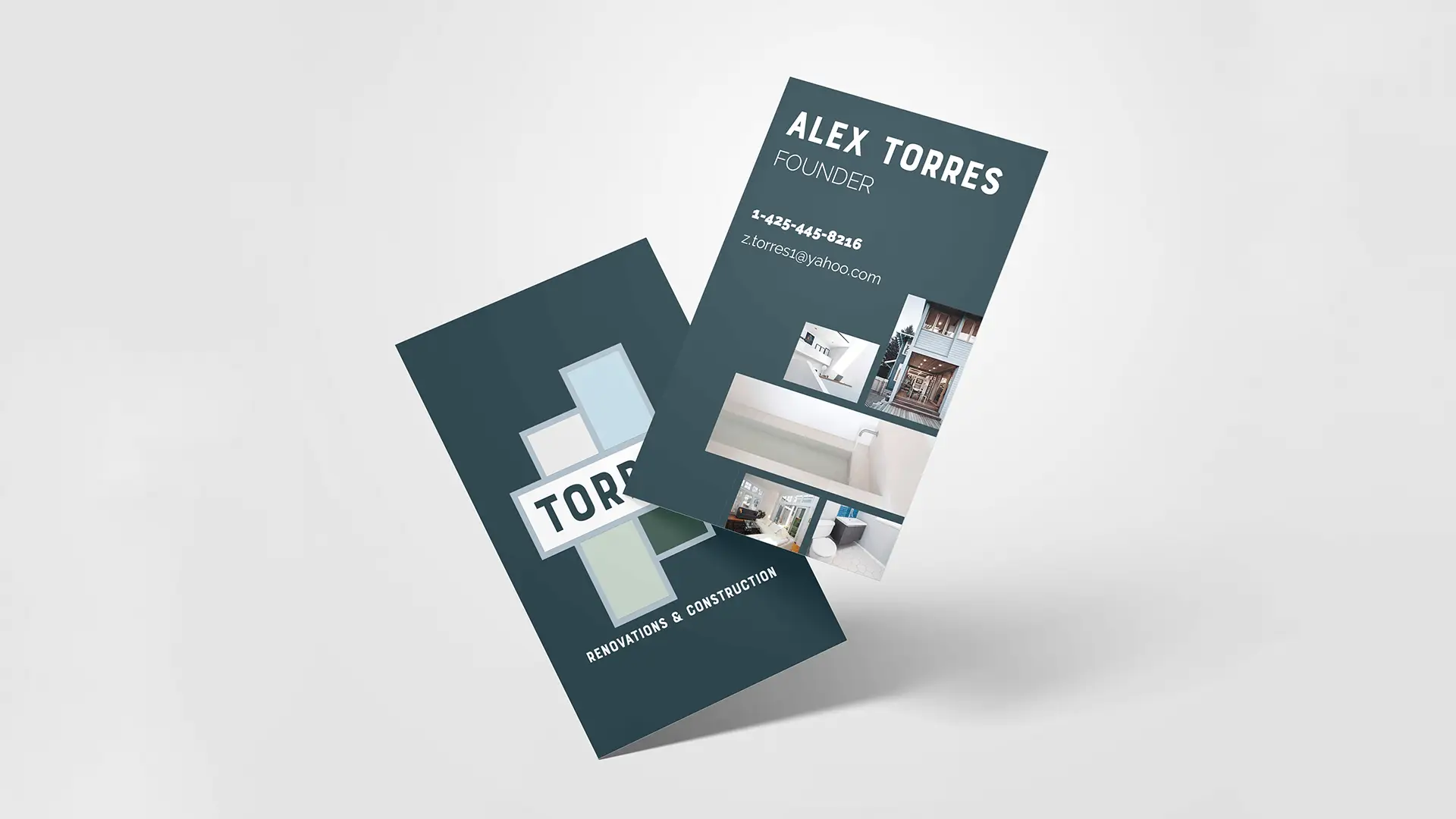 Torres Construction Business Cards